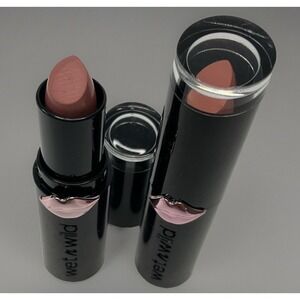 Wet n Wild MegaLast Matte Lipstick Bare It All Skin Ny Dipping Lot of 2 NIB